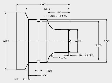 CNC Lathe Program Examples.